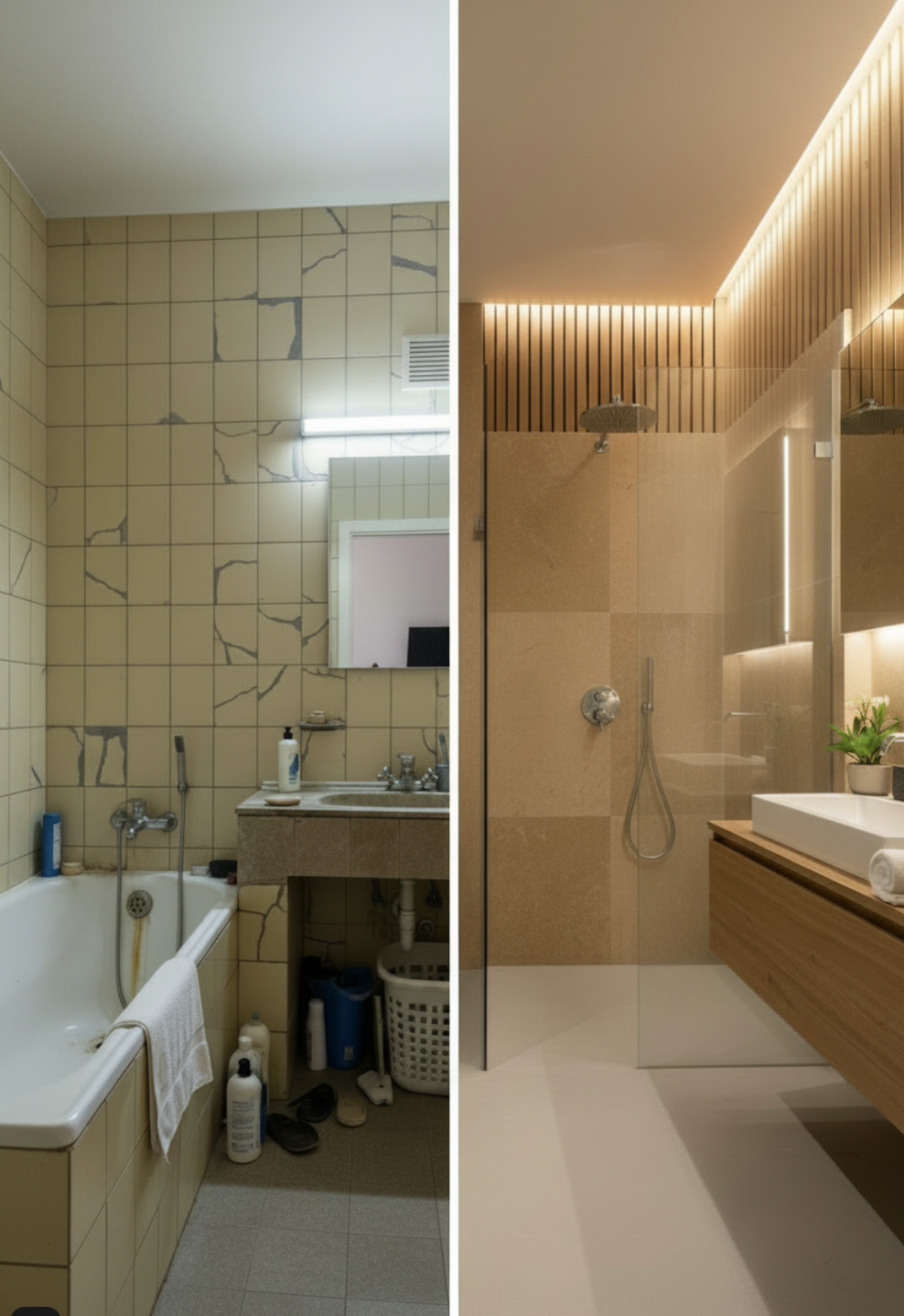 Exklusive Badarchitektur Sanierung